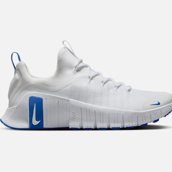 Nike Free Metcon 6 Men's 11M White Blue Workout Shoes "EXPEDITE SHIP" - Picture 2 of 8